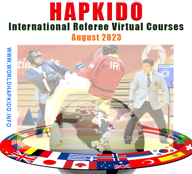 Korea and Iran Hapkido Association will host a Referee course on August 2023